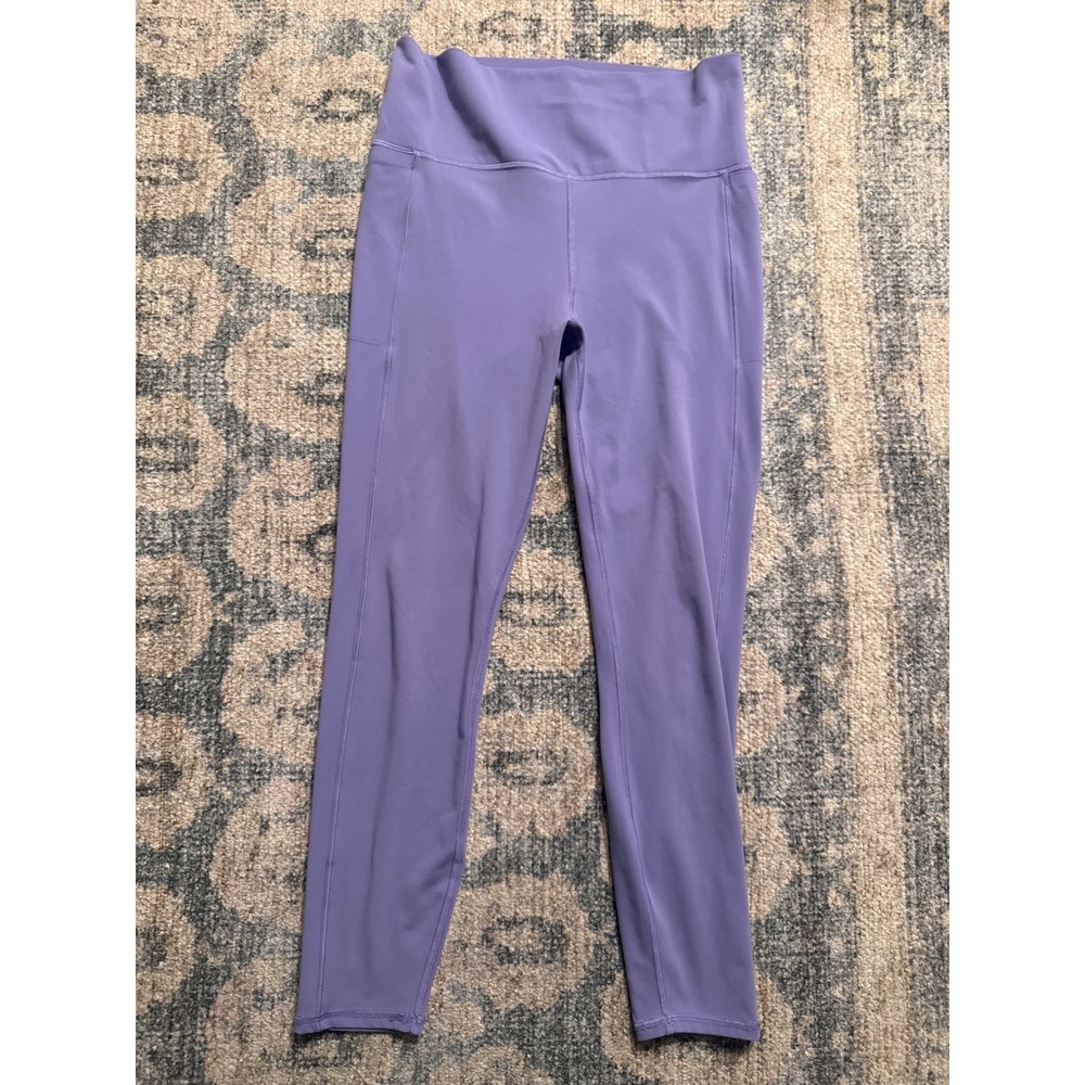 Vuori Daily Pocket Leggings Purple Size Large Excellent Condition
